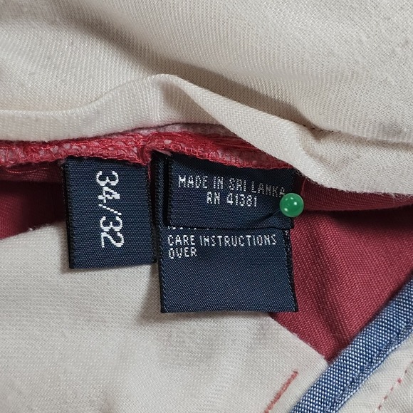 Polo Ralph Lauren Chino Pants Mens 34x32 Red Classic Fit Casual Preppy - Picture 4 of 10